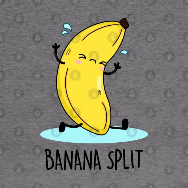 Banana Split Cute Banana Pun by punnybone